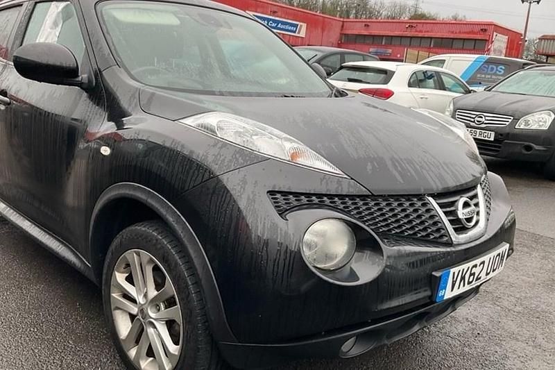 Used Nissan Juke Tekna 110 HP (80 kW) 2012 Black SUV