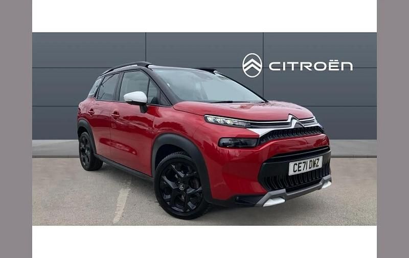 Used Citroën C3 Aircross PureTech 128 HP (94 kW) 2021 Red SUV