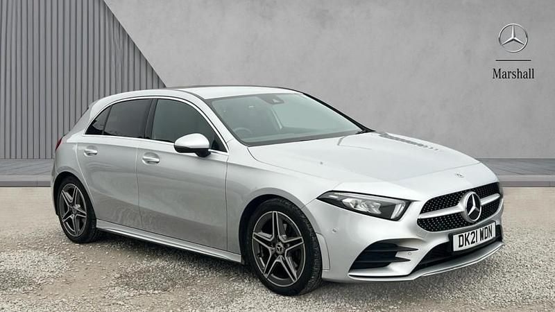 Used Mercedes A180 Executive 136 HP (100 kW) 2021 Iridium silver metallic Hatchback