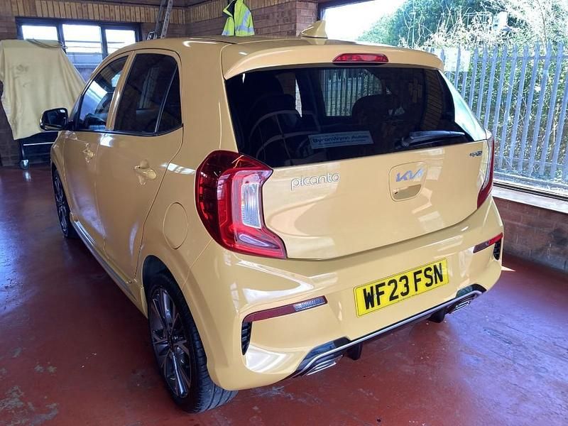 Used Kia Picanto GT-Line 2023 Yellow Hatchback