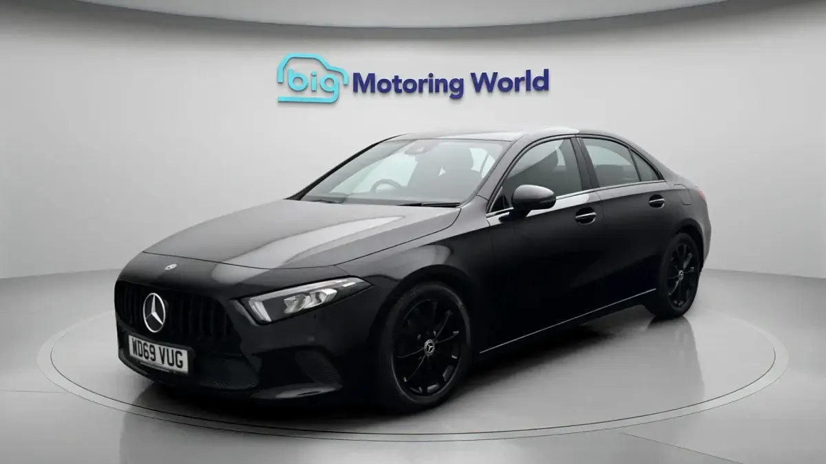 Used Mercedes A200 163 HP (119 kW) 2020 Black Sedan
