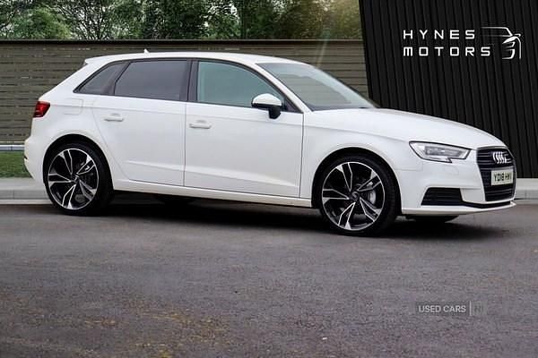 Used Audi A3 Design 116 HP (85 kW) 2018 White Sedan