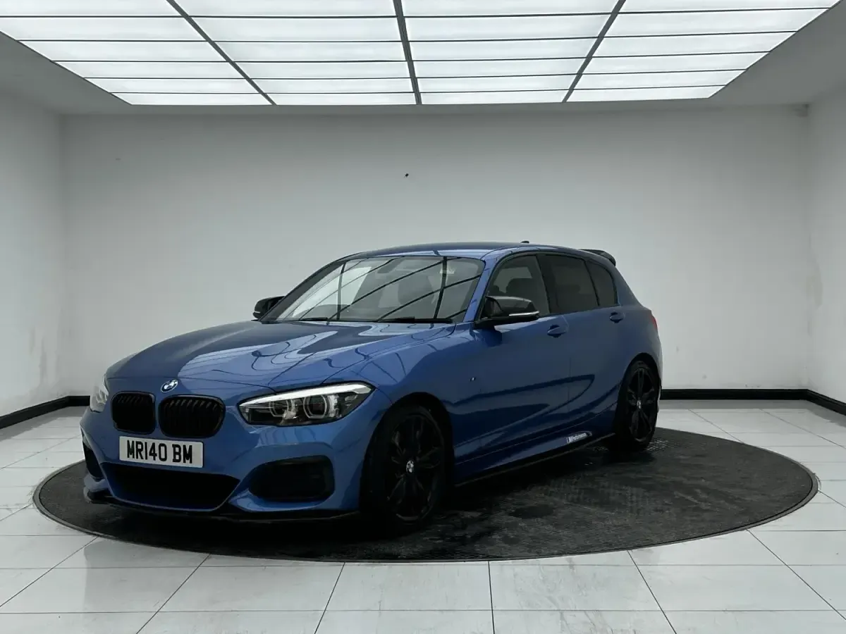 Second-hand BMW M140 M Sport 340 CP (250 kW) 2018 Albastru Hatchback