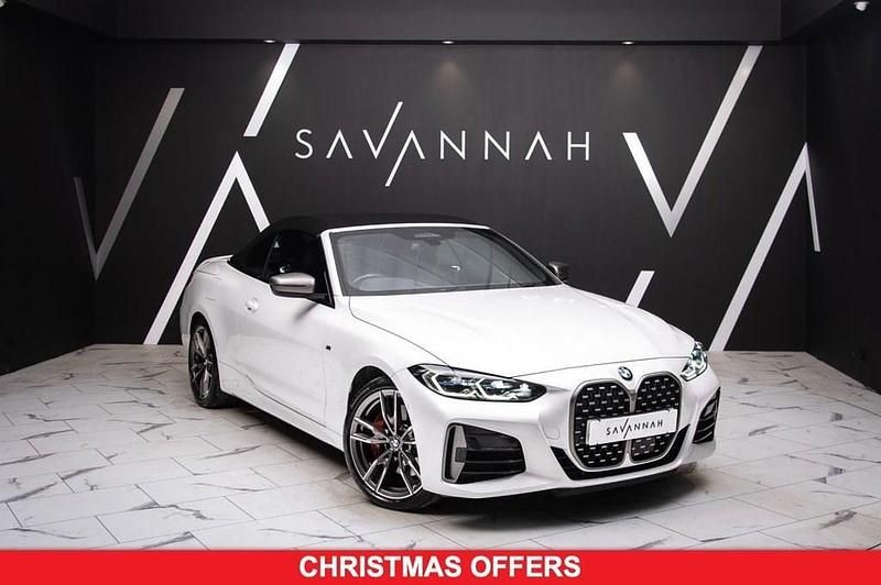 White Used 2021 BMW M440 M Sport Sedan | £37,990 (Fair price) - Image 1/4