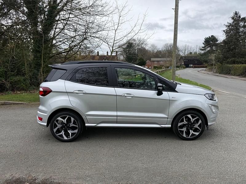 Used Ford Ecosport ST-Line 125 HP (91 kW) 2019 Silver SUV