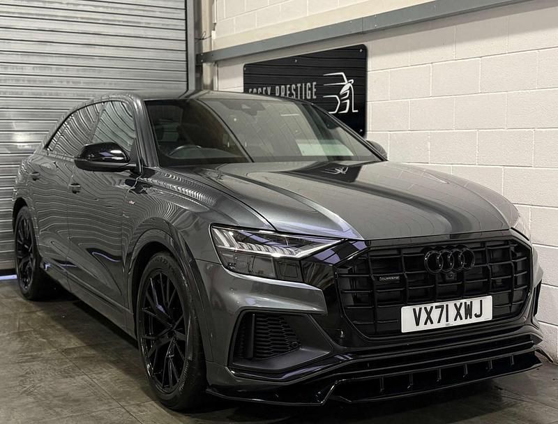 Grey Used 2021 Audi Q8 Black Edition SUV | £37,989 (A bit pricey) - Image 1/4