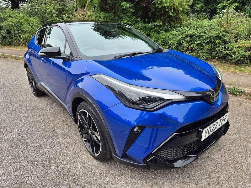 Blue Used 2022 Toyota C-HR Sport SUV | £23,495 (A bit pricey) - Image 1/4