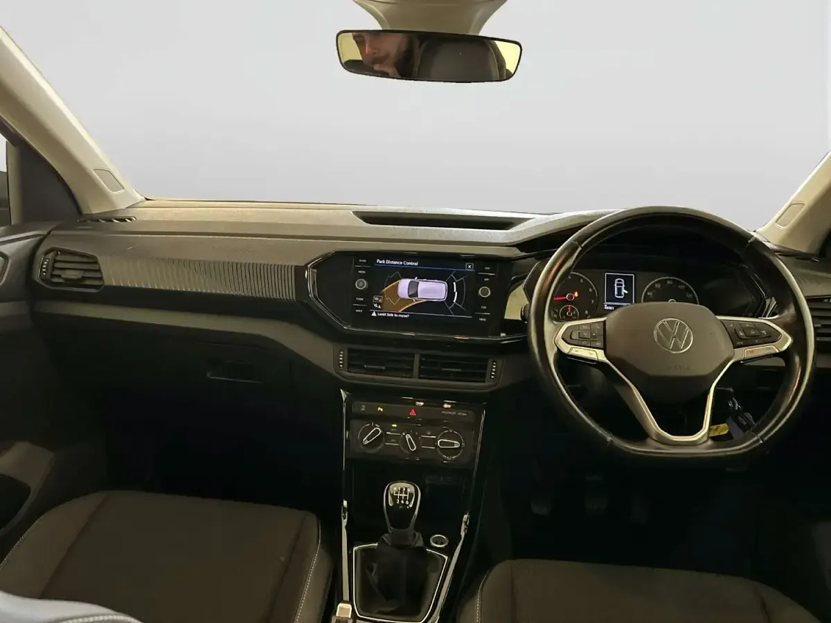 Usado VW T-Cross Black Edition 110 HP (80 kW) 2022 Cinzento SUV