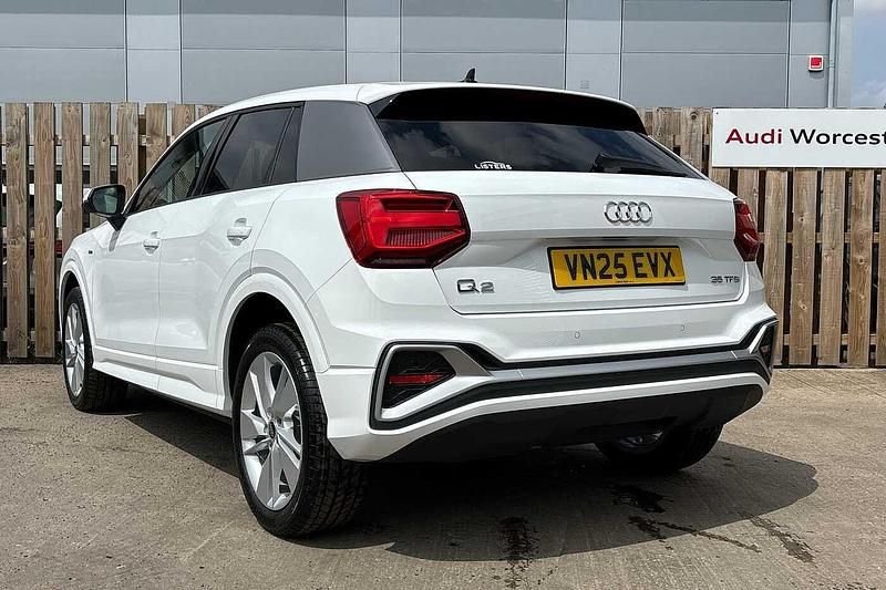 Used Audi Q2 S-Line 150 HP (110 kW) 2025 Arkona white SUV