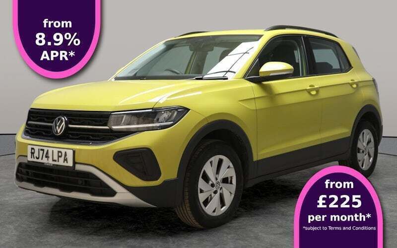 Yellow Used 2024 VW T-Cross Life SUV | £17,256 - Image 1/3