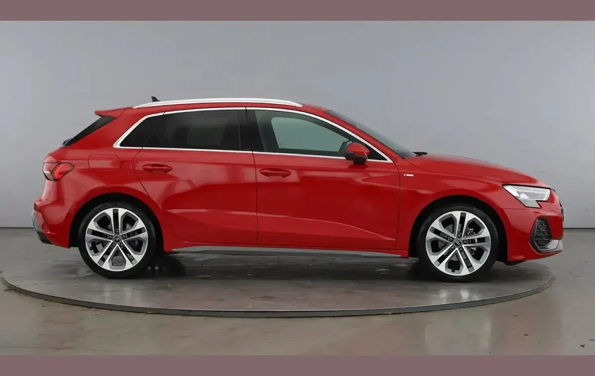 Used Audi A3 S-Line 147 HP (108 kW) 2025 Red Hatchback