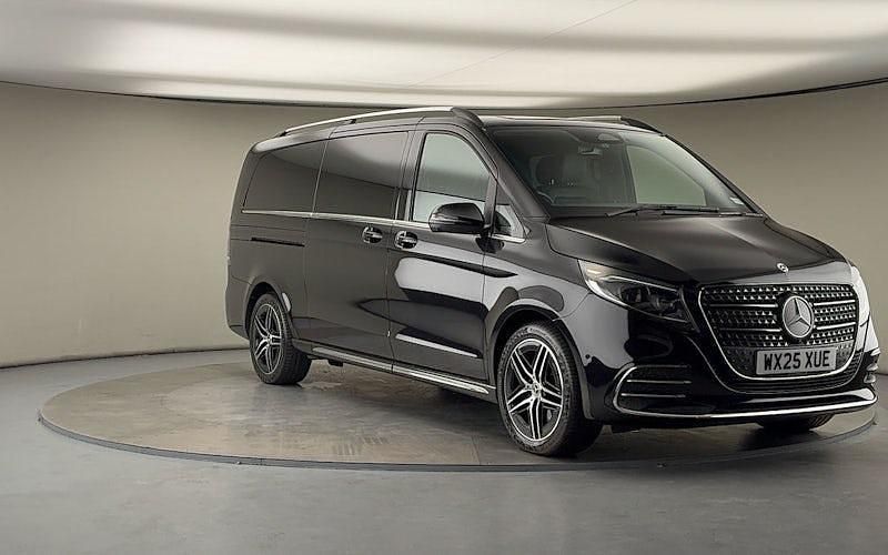 Obsidian black Used 2025 Mercedes V220 Premium MPV | £74,000 - Image 1/4