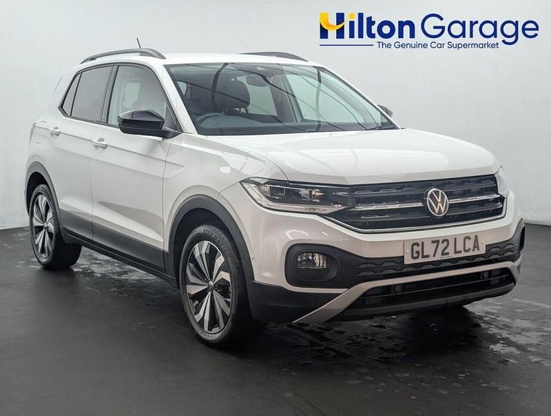 White Used 2022 VW T-Cross Black Edition SUV | £15,800 (Good price) - Image 1/4