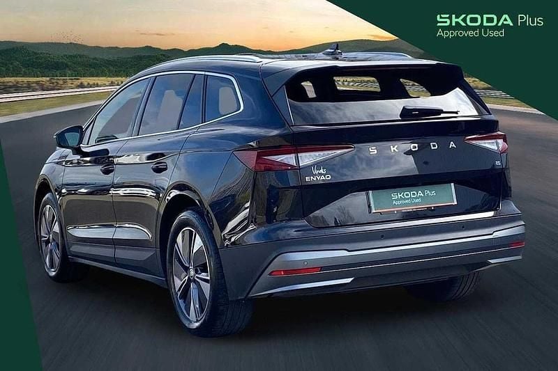 Used Skoda Enyaq iV 210 kW (286 HP) 2024 Black magic pearl effect SUV