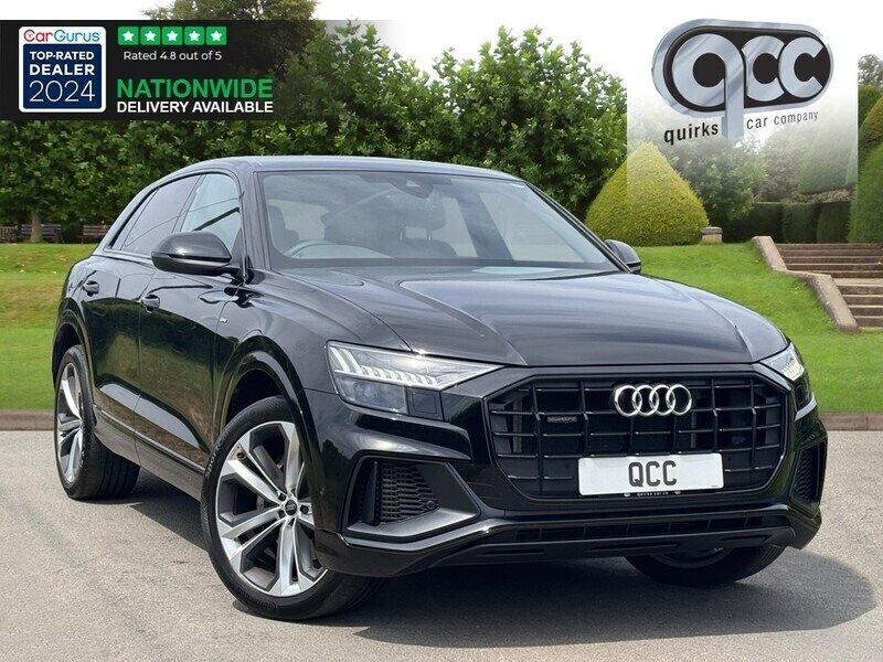Mythos black Used 2023 Audi Q8 Black Edition SUV | £51,950 (Fair price) - Image 1/4