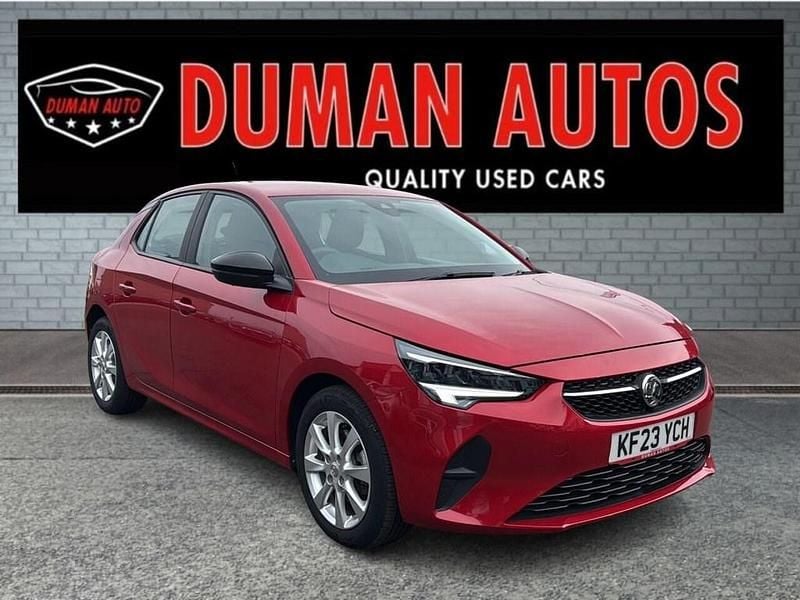 Used Vauxhall Corsa Design Edition 100 HP (73 kW) 2023 Red Hatchback