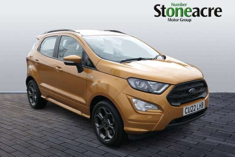 Yellow Used 2022 Ford Ecosport ST-Line SUV | £13,195 (Fair price) - Image 1/4