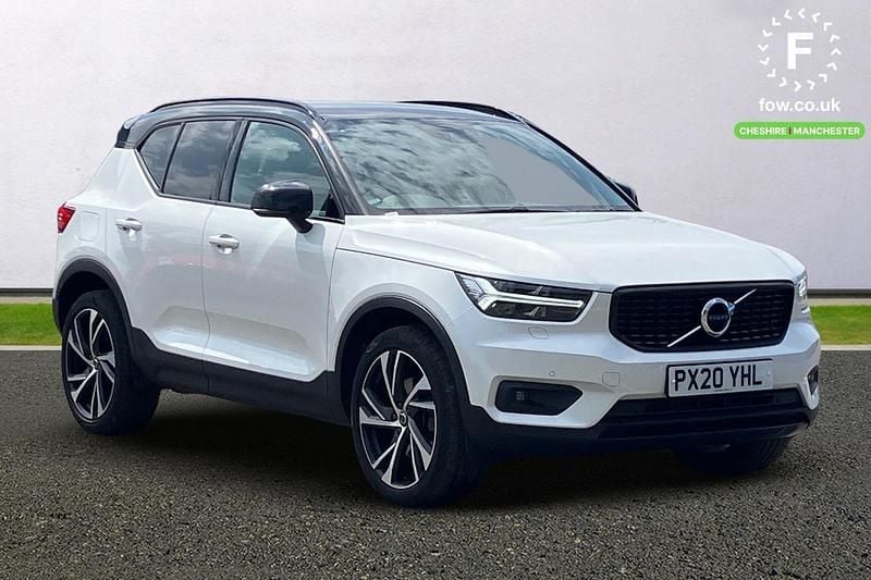 White Used 2020 Volvo XC40 R-Design Pro SUV | £24,399 (Good price) - Image 1/3