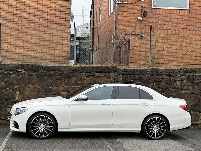 Used Mercedes E350 AMG Line Premium Plus 2016 White Sedan
