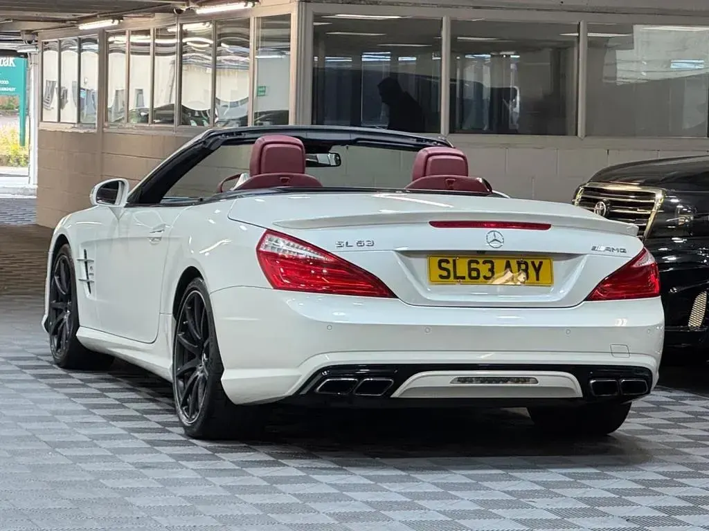 Used Mercedes SLS AMG AMG 2015 White Cabriolet
