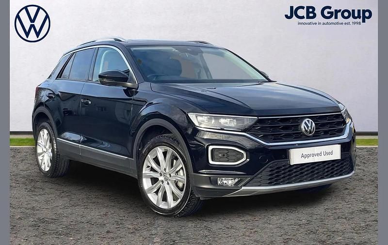 Black Used 2019 VW T-Roc SEL SUV | £18,995 (Fair price) - Image 1/4