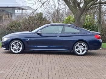 Used BMW 420 M Sport 190 HP (139 kW) 2016 Blue Coupe