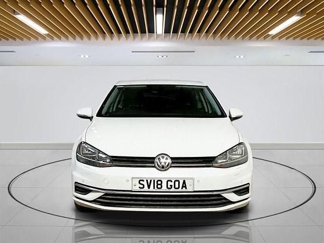 Usado VW Golf VII SE 125 HP (91 kW) 2018 Branco Citadino