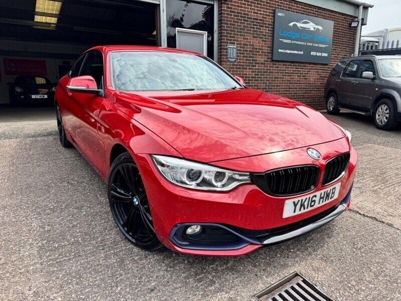 Red Used 2016 BMW 420 Sport Line Coupe | £11,995 (Good price) - Image 1/4