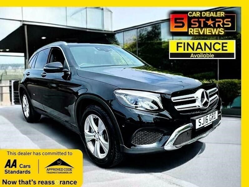 Black Used 2016 Mercedes GLC220 Premium Plus SUV | £15,995 (Fair price) - Image 1/3