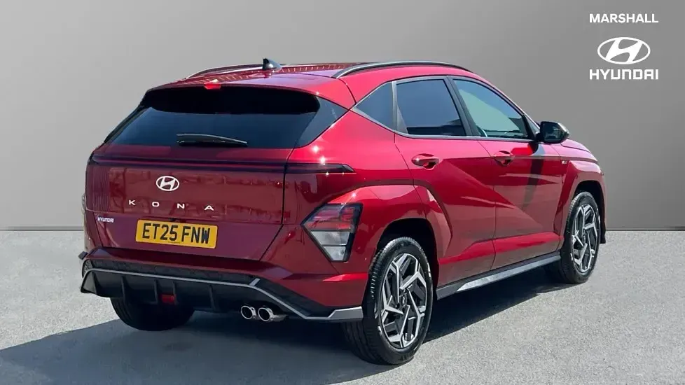 Used Hyundai Kona N Line 138 HP (101 kW) 2025 Red SUV