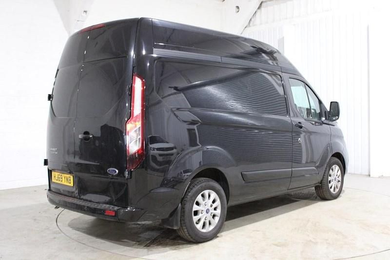 Used Ford Transit Custom Limited 130 HP (95 kW) 2019 Black Van