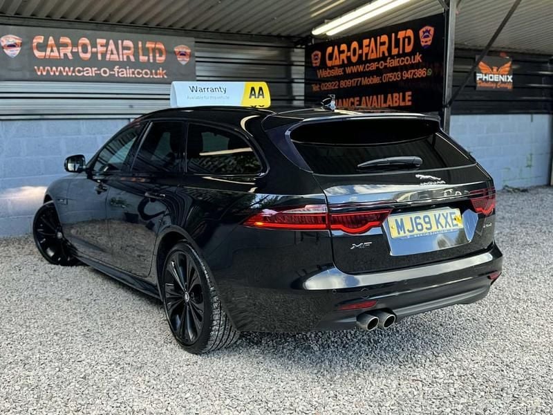Used Jaguar XF R-Sport 2019 Black Estate
