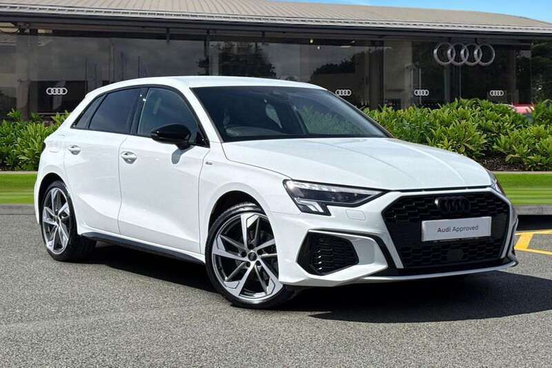 White Used 2024 Audi A3 Black Edition Hatchback | £27,950 (Fair price) - Image 1/4