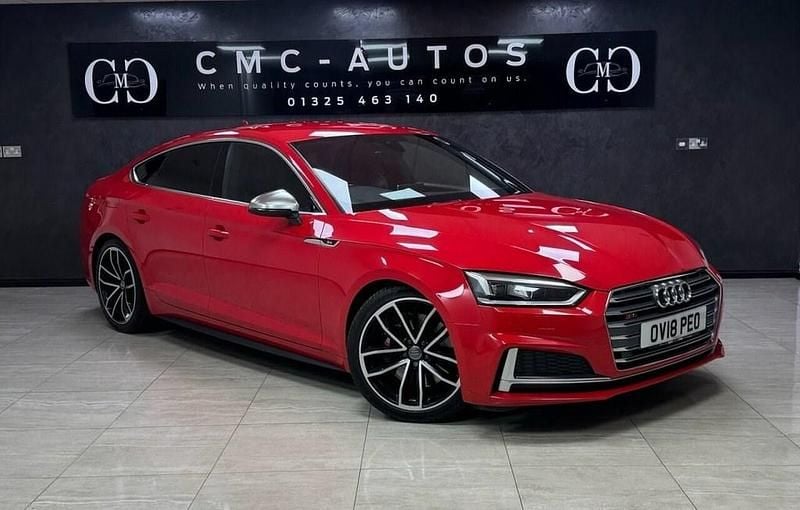 Used Audi S5 Sportback 354 HP (260 kW) 2018 Red Hatchback