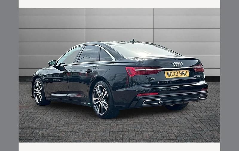 Used Audi A6 S-Line 204 HP (150 kW) 2023 Black Sedan