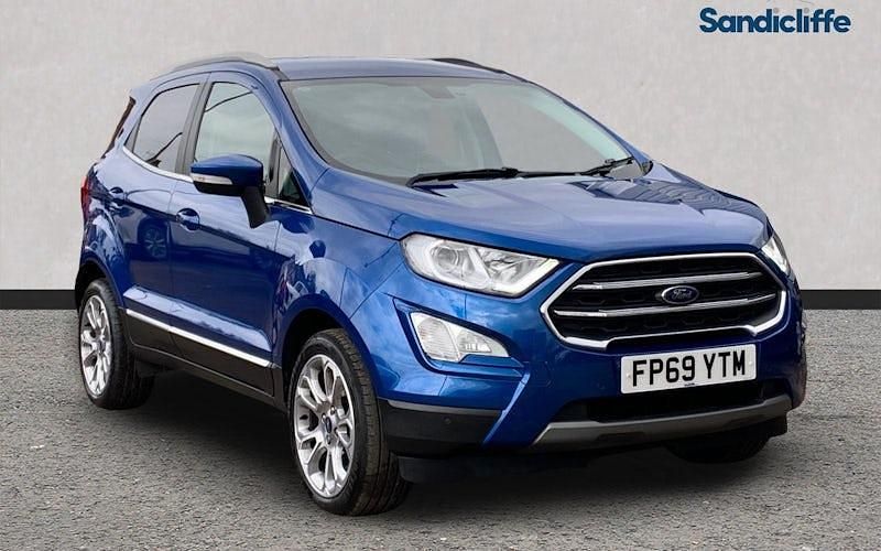 Used Ford Ecosport Titanium 125 HP (91 kW) 2022 Blue SUV