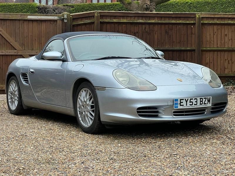 Used Porsche 986 Boxster 260 HP (191 kW) 2003 Silver Cabriolet