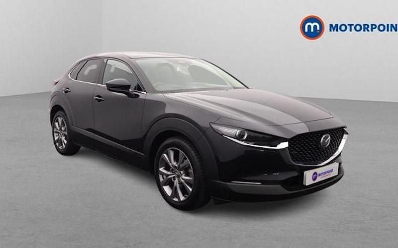 Black Used 2024 Mazda CX-30 Exclusive-Line SUV | £19,349 (Super price) - Image 1/4