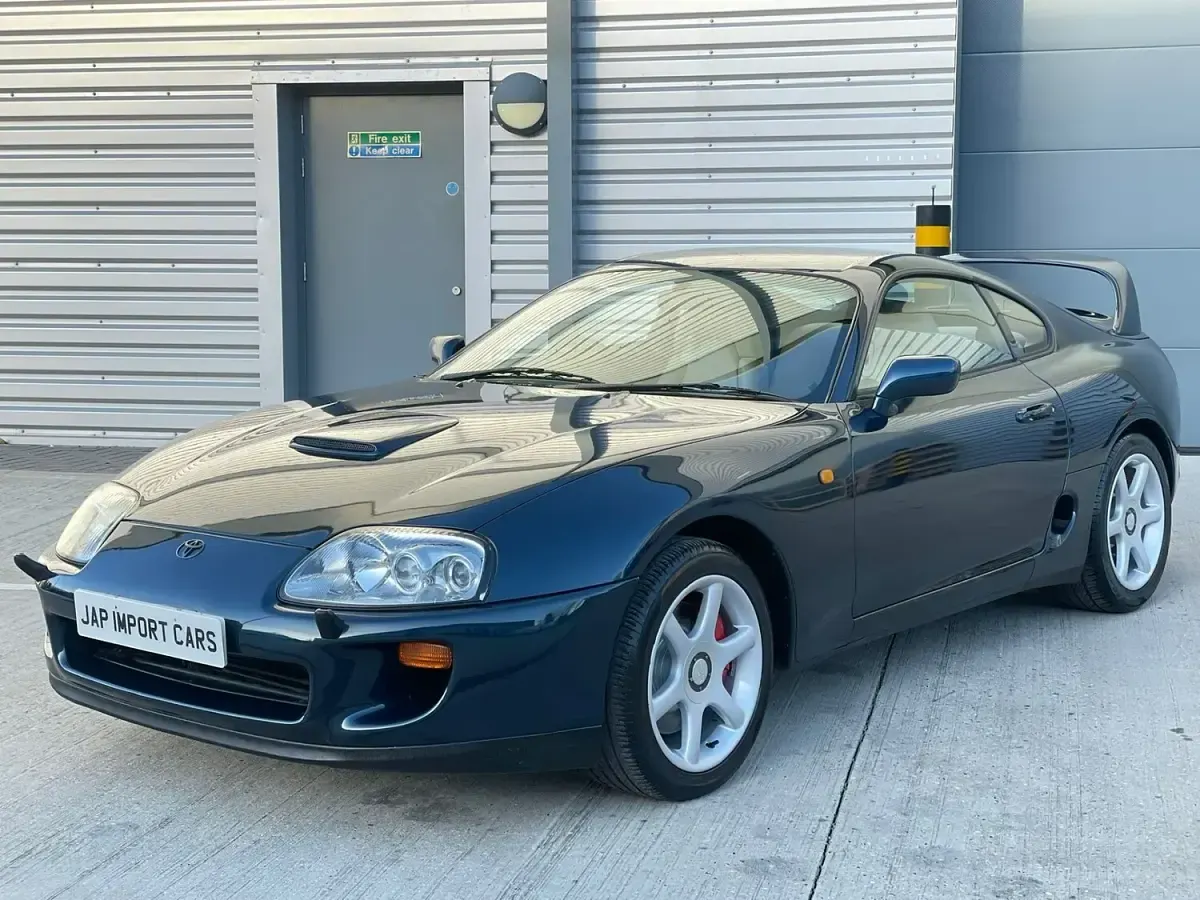 Used Toyota Supra 1995 Blue Coupe