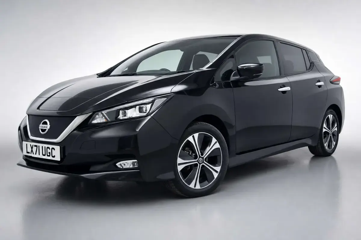 Used Nissan Leaf Tekna 110 kW (150 HP) 2021 Black Hatchback