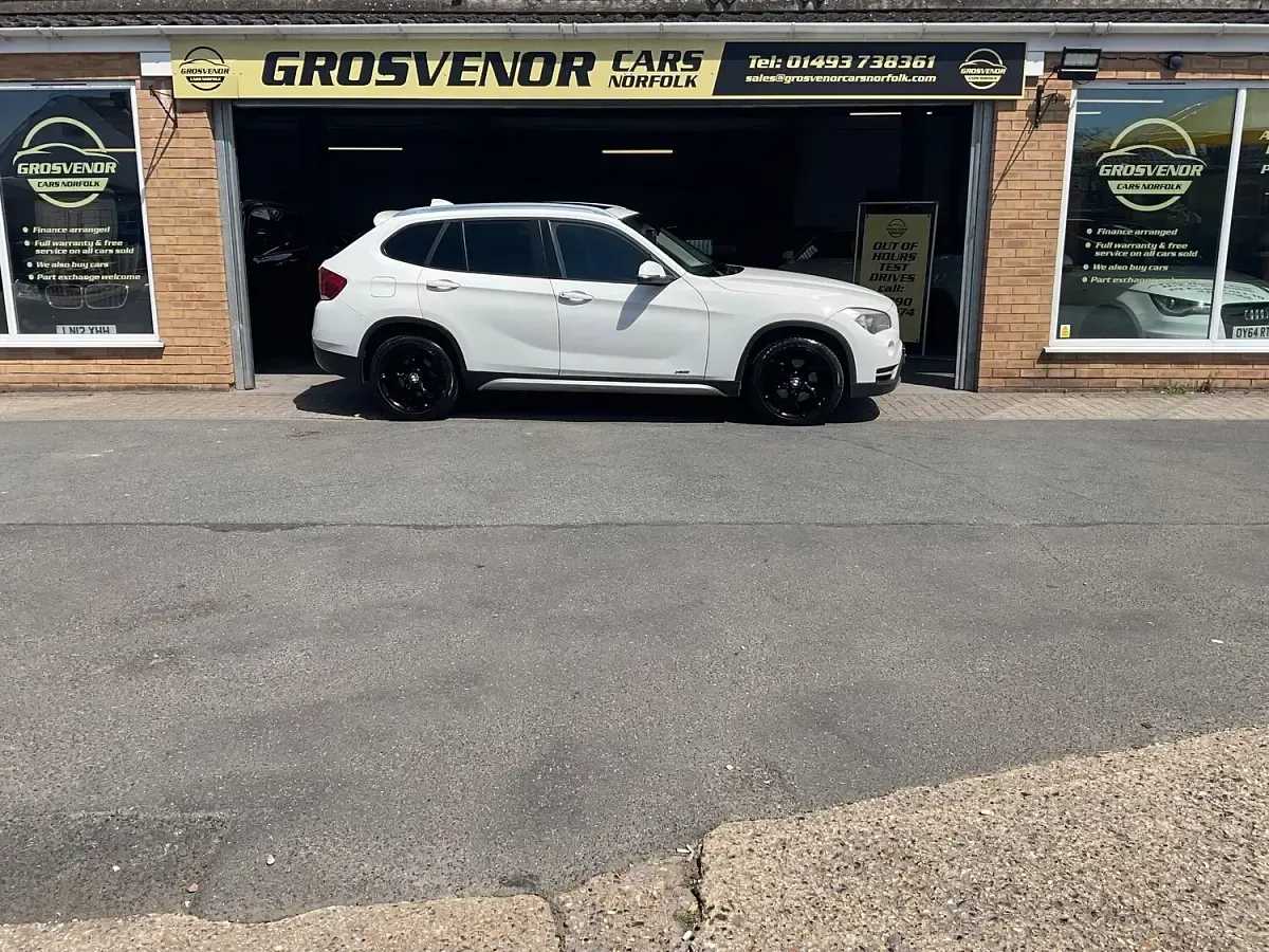 Used BMW X1 xLine 184 HP (135 kW) 2013 White SUV