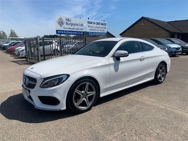White Used 2018 Mercedes C220 AMG line Coupe | £15,995 (Good price) - Image 1/1