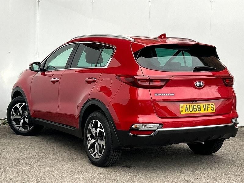 Used Kia Sportage 134 HP (98 kW) 2018 Red SUV