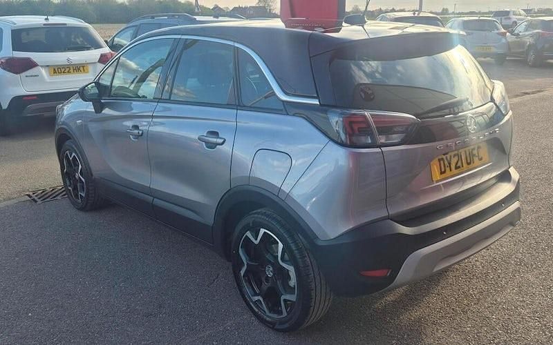 Used Vauxhall Crossland Elite 83 HP (61 kW) 2021 Grey SUV