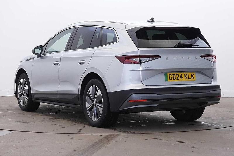 Used Skoda Enyaq iV 154 kW (210 HP) 2024 Brilliant silver metallic SUV