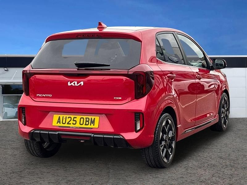 Used Kia Picanto GT-Line S 79 HP (58 kW) 2025 Red Hatchback