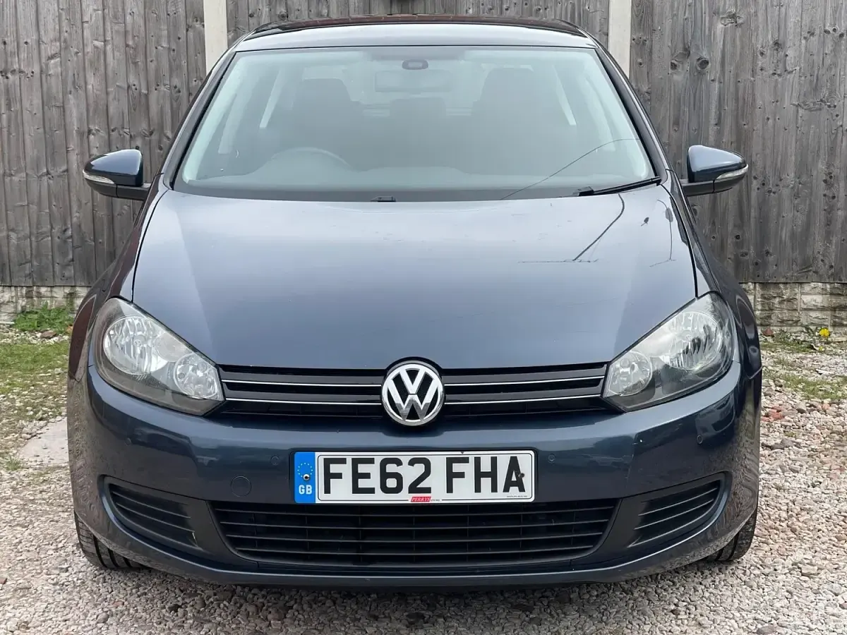 Used VW Golf VII Match 105 HP (77 kW) 2012 Blue Hatchback