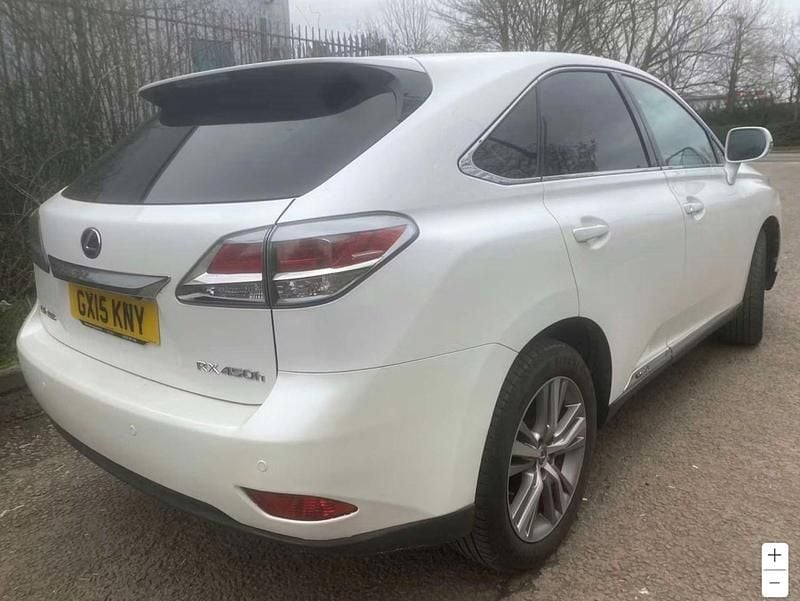Used Lexus RX450h 2015 White SUV