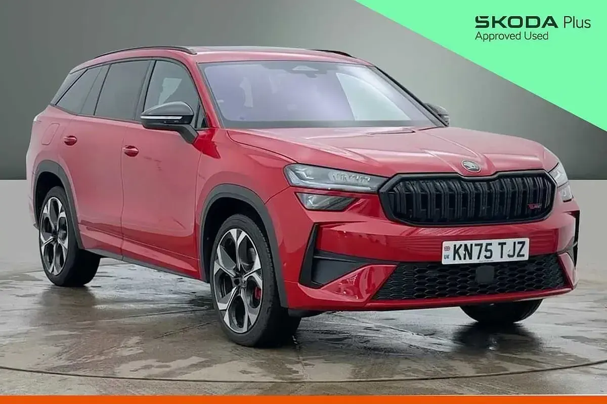 Second-hand Skoda Kodiaq vRS 261 CP (191 kW) 2025 Roșu SUV