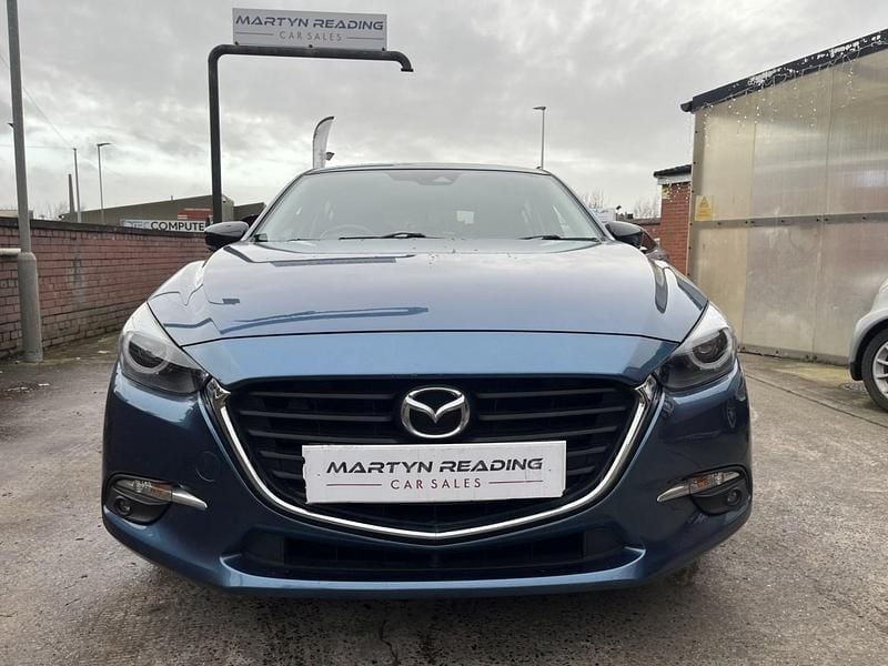 Used Mazda 3 Inclusive 2019 Blue Hatchback